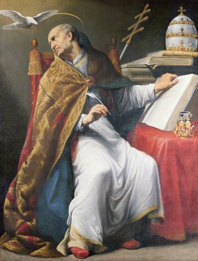 St. Gregor von Andrea Sacchi